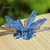 Eco-friendly Plastic Figure 3D Printed Articulated Dragonfly Model, Flexible Realistic Animal Fidget Toys, Educational Science Teaching Aid