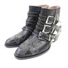 Ankle Boots SUSANNA Black Leather Women 35 Used