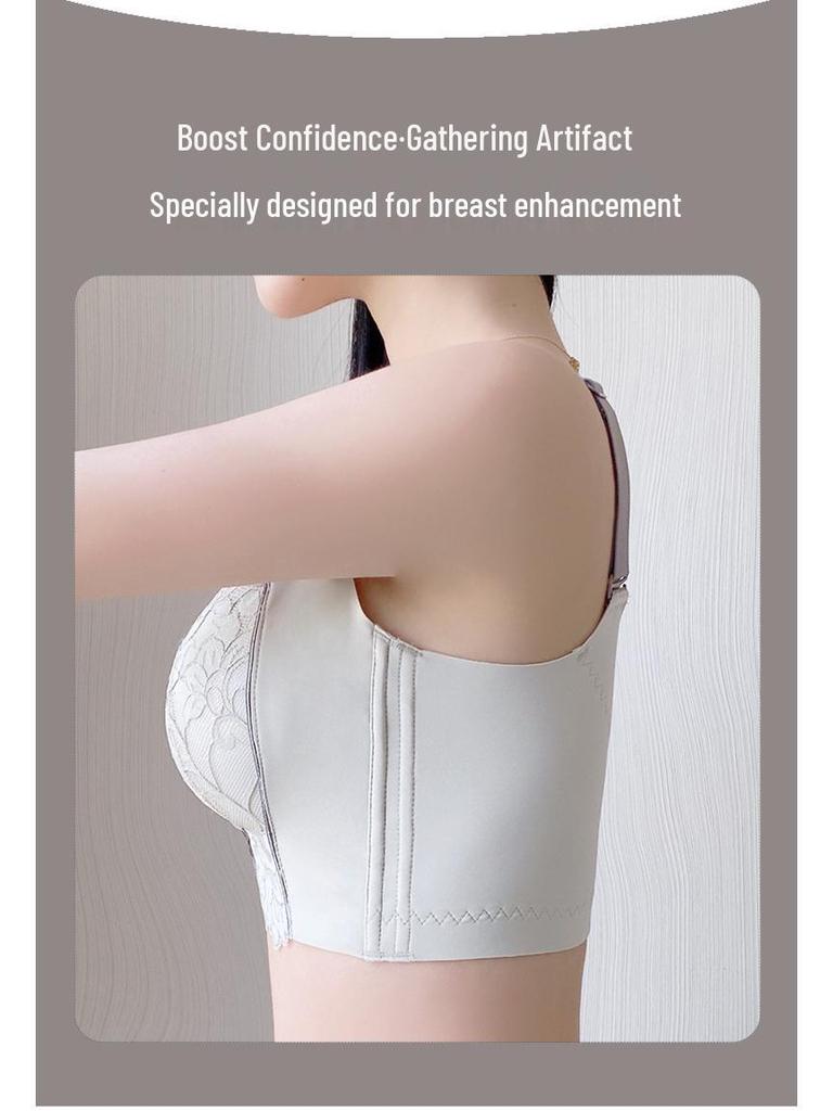 Women's Push-Up Shaping Bra: Enhancer, Side Support, Anti-Spillage, Extra Thick Lift