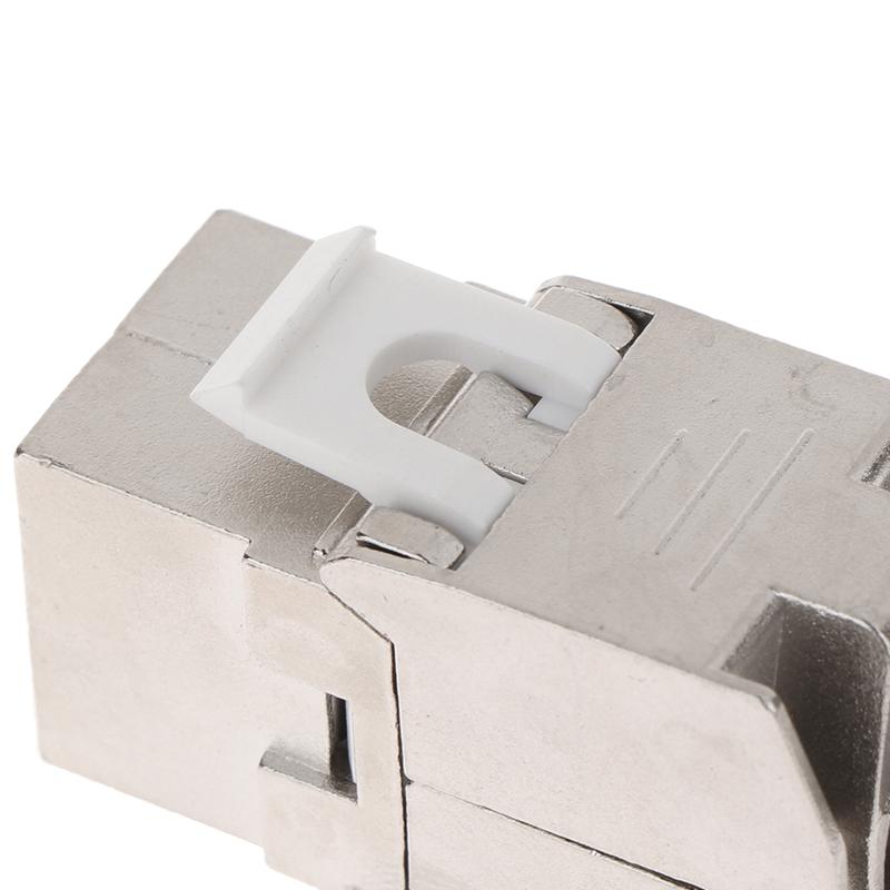 Jack Keystone Cat6A Cat7 Tipo Sin Herramientas Rj45 Stp Cat7 Módulo de Aleación de Zinc Adaptador Acoplador Para 22 A 26 Awg