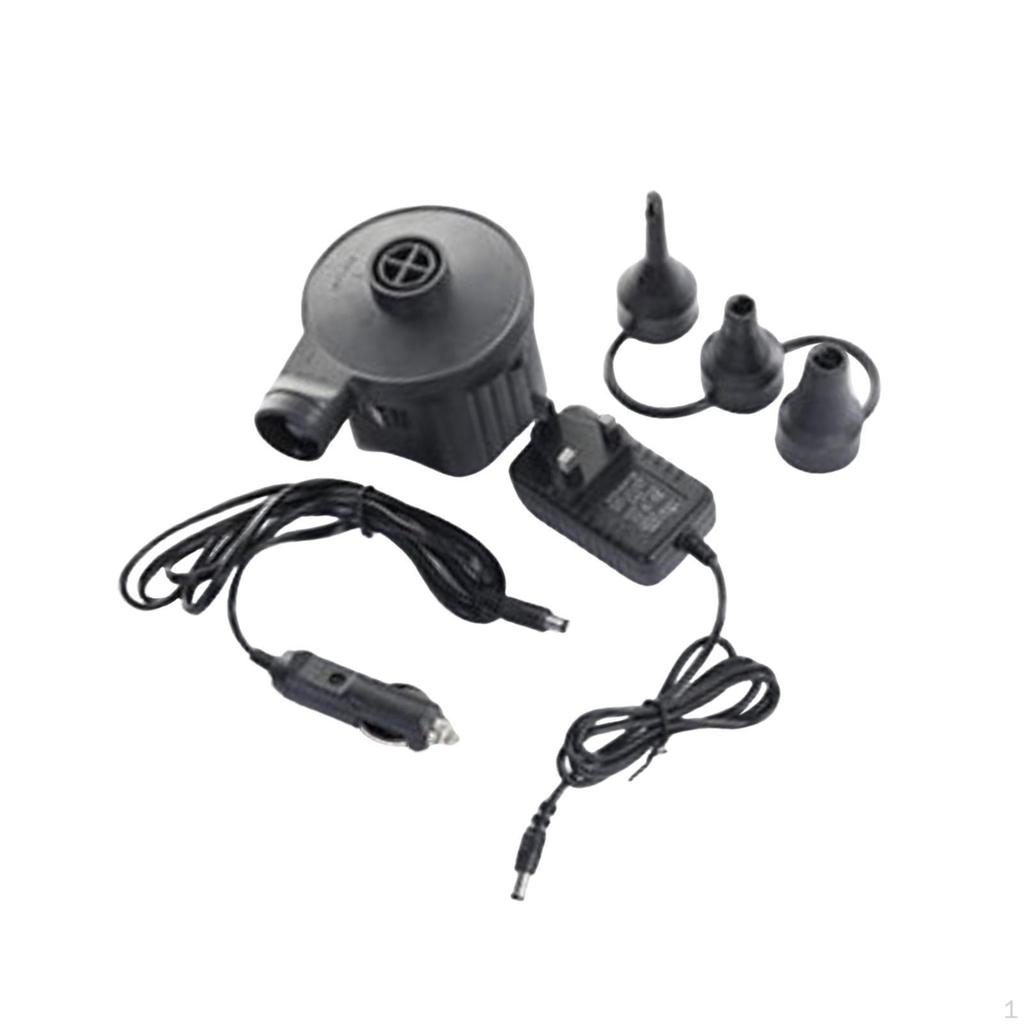 Elektryczne Pompy Powietrza Nadmuchiwane z Przewodem Szybkie Pompowanie Deflacja Pompa Nadmuchiwana do Materaca