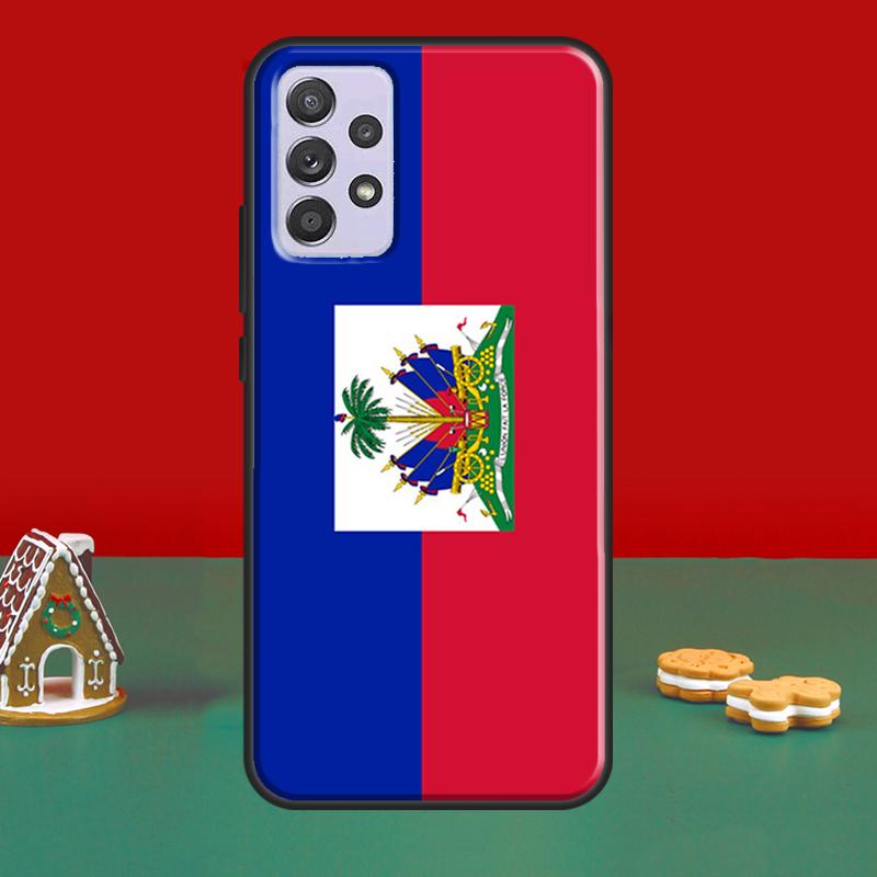 Haiti Haitianische Flagge Handyhülle Für Samsung A12 A22 A32 A42 A52 A72 A21S A52S A20e A31 A51 A71 A50 A70 Hülle