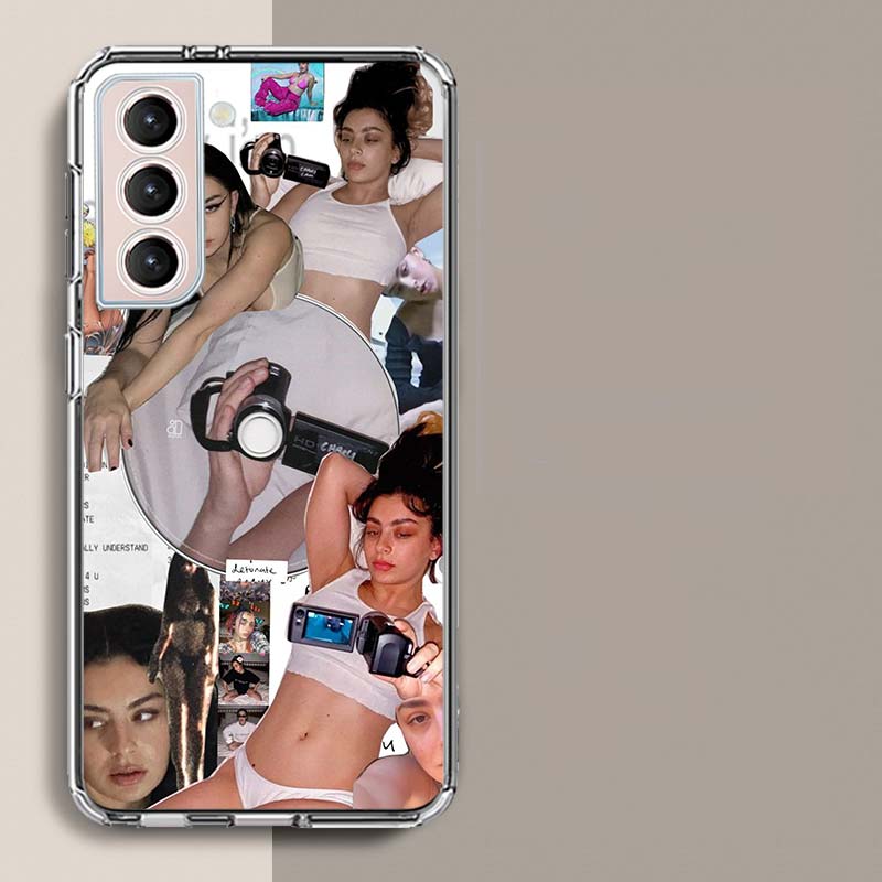 

Singer C-Charli XcX Phone Case For Samsung A16 A26 A36 A56 A17 A15 A25 A35 A55 A14 A24 A34 A54 A04S A05S Galaxy Note 20 10 9 8 A Samsung A56 5G