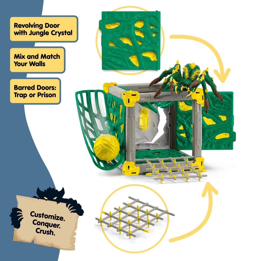 Schleich El Dorado Battle Cube Jungle Tarantula 42678