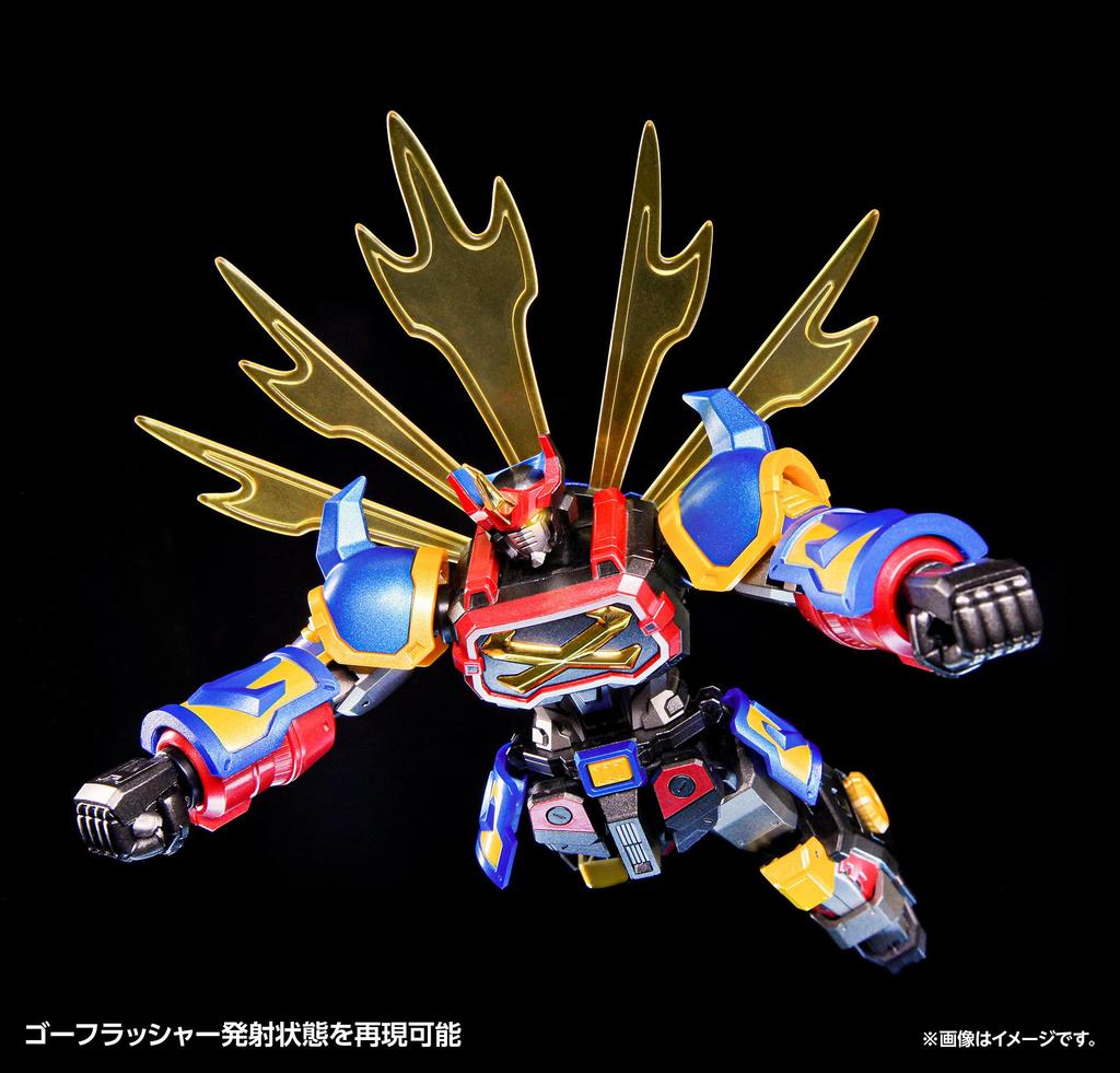 Wave Sengoku Majin GoShogun První limitovaná edice Výška cca. 180mm Nekompletní Měřítko Malovaná Hotová Akční Figurka KM161