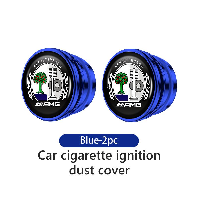 Alloy Socket Dust Cover Lighter Plug Car Cigarette Lighter Cap For Mercedes Benz AMG A B C E S G Class A180 CLK CLA GLE GLC W212
