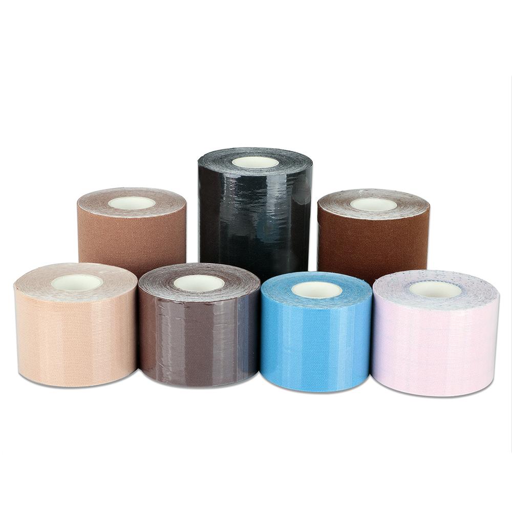 Kinesiology Tape Waterproof and Muscle protection Medical Sports Skin Adhesive Kinesiology Tape 5cm*5m чёрный