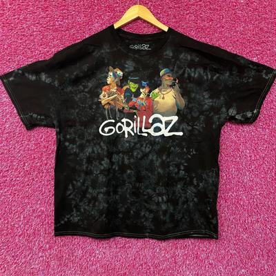 Gorillaz Band Portrait Graphic Design T-Shirt