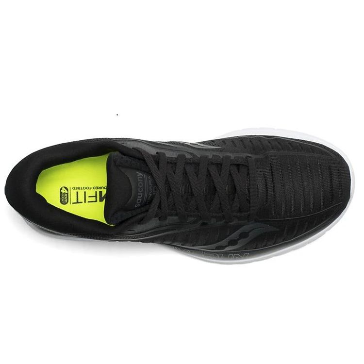 SAUCONY Kinvara 10 Lace-Up Low-Top Running Shoes Men Running Shoes Black S20467-5