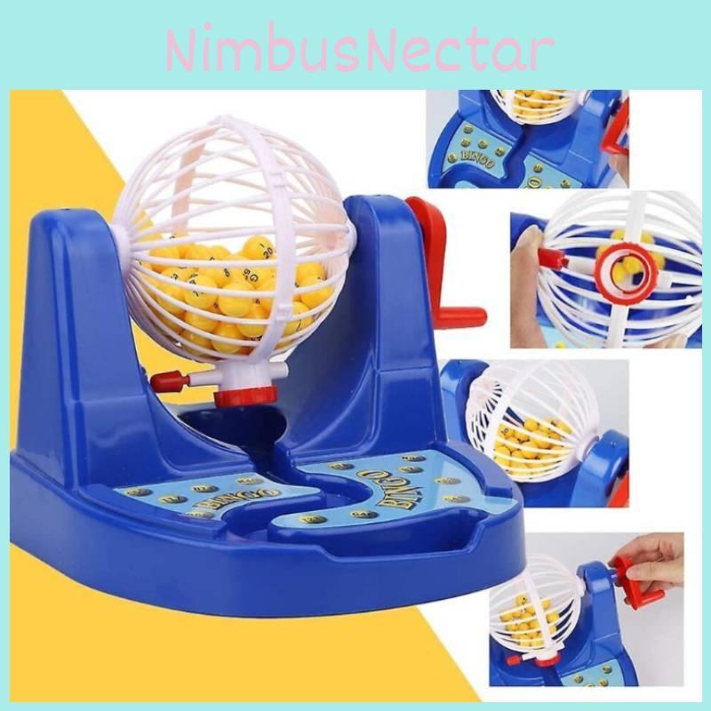 Lotterimaskin Bingo Spill Med Plastikkuler For Familie Og Utdanningsmoro