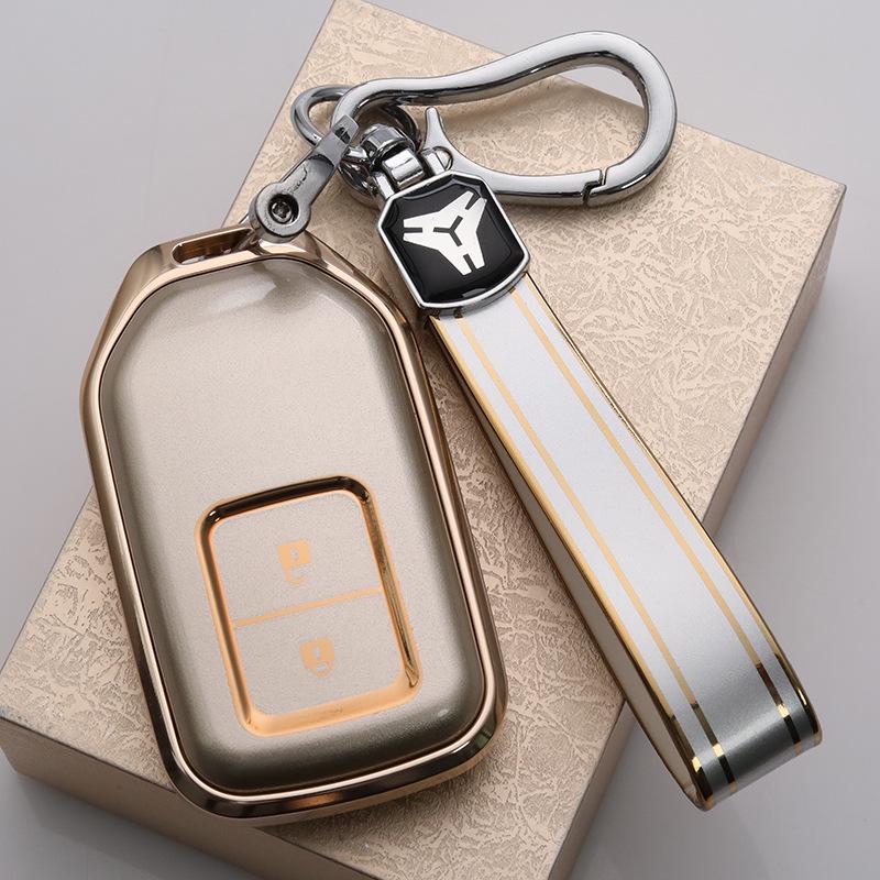 Aluminiumlegierung Auto Schlüsselabdeckung für Honda Fit, Accord, XRV, 10. Generation Lingpai, Xiangyu