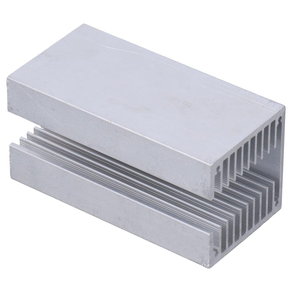 Heat Sink U Type Heatsink 100x50x50mm Aluminium Thermal Cooler Cooling Radiator Accessory