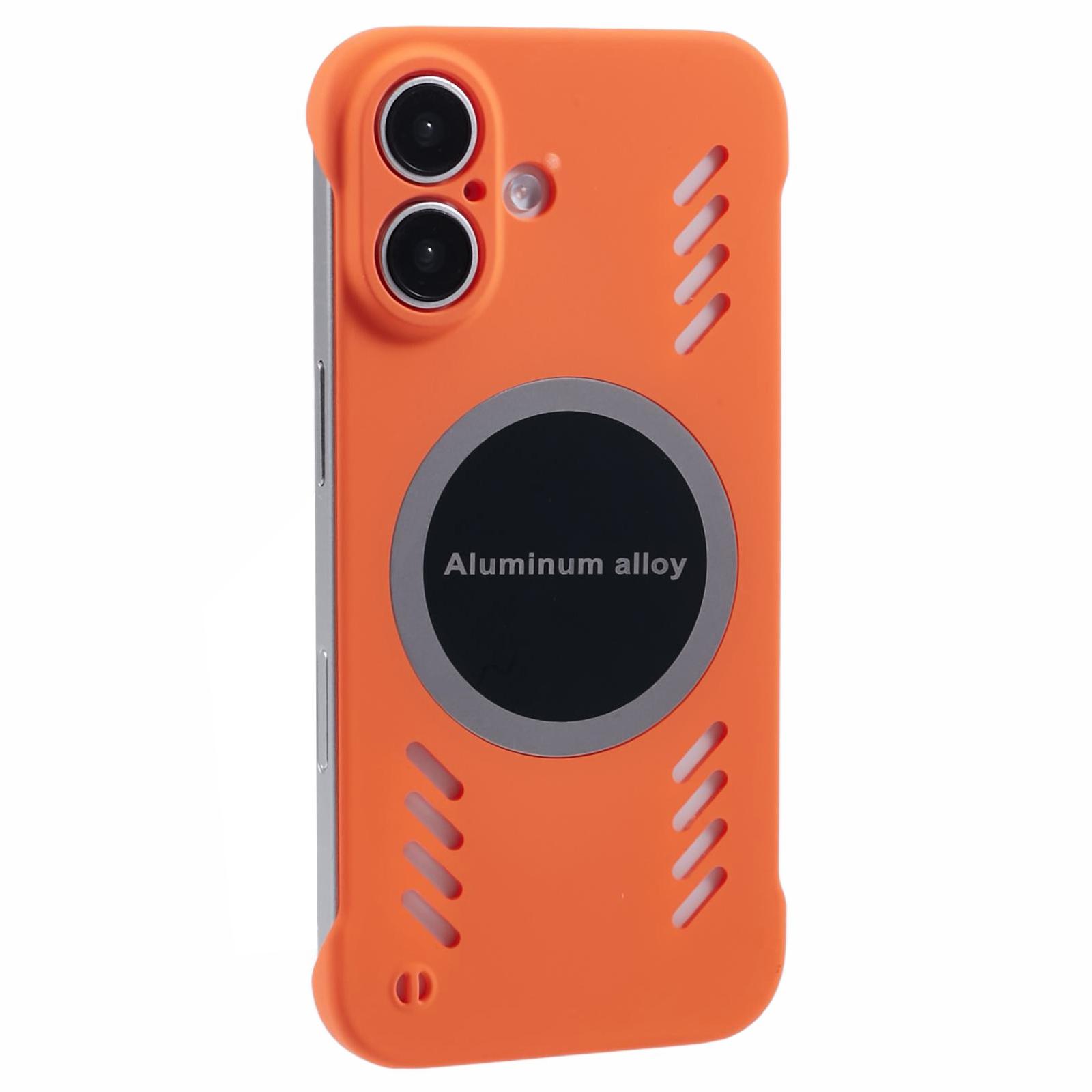 For iPhone 16 Case Hard PC Frameless Heat Dissipation Phone Cover C