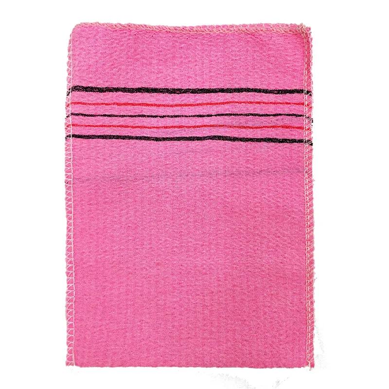 1PC Exfoliating Bath Pad Towel Korean Asian Exfoliating Bath Washcloth Body Scrub Shower Double Sided Exfoliating Cloth Gloves