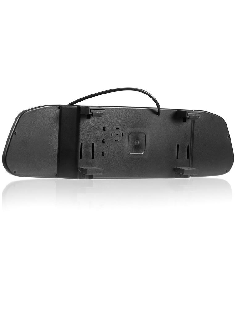 Dawei AHD 4.3-inch Car Video Monitor Rearview Mirror LCD Screen Universal Installation 12V-24V