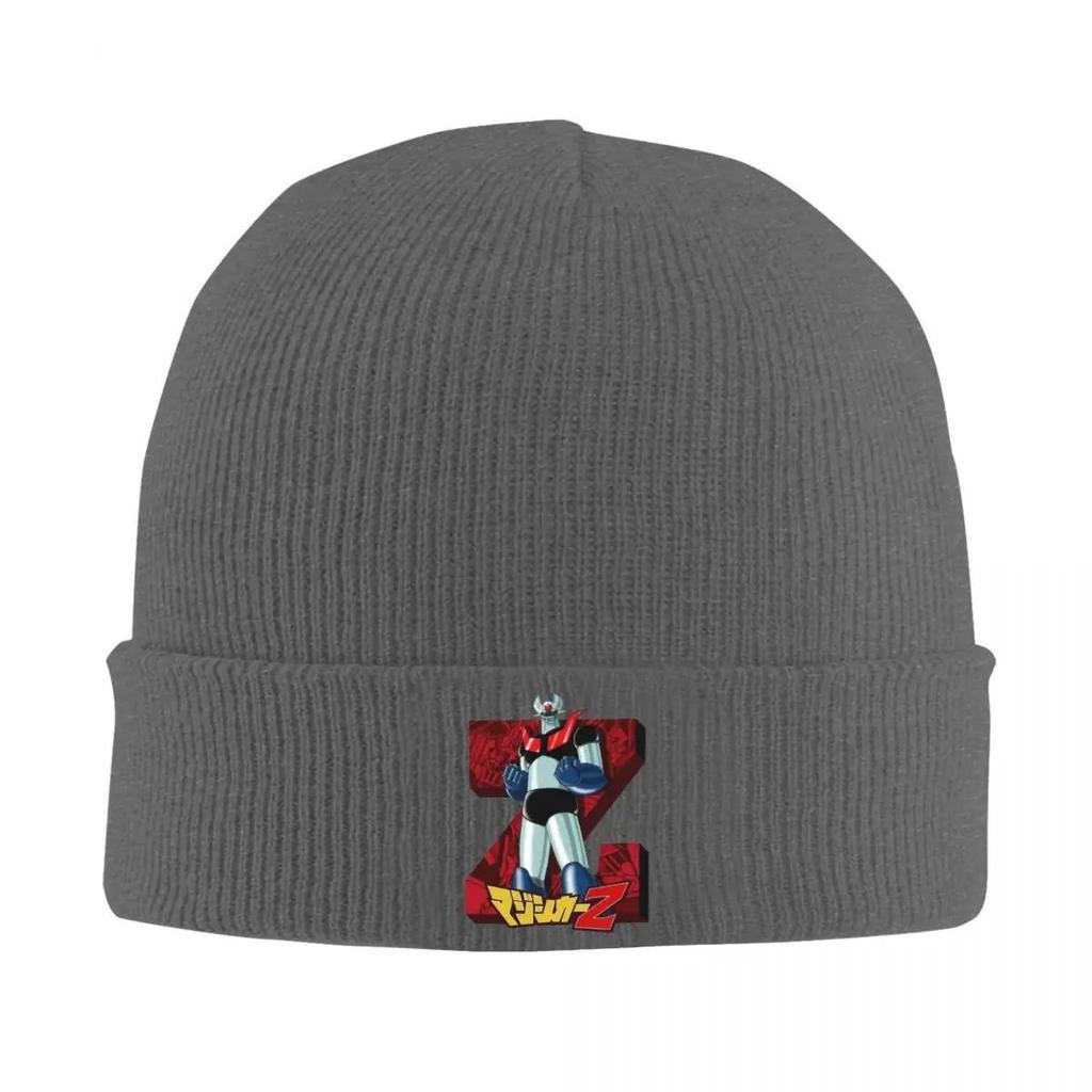 2025 New Mazinger Z Grendizer Knitted Hat Beanies Autumn Winter Hats Warm Acrylic Hiphop Ufo Robot Anime Cap Unisex WoUnisex Gift