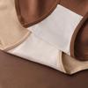 3 PCS Women's Cotton Briefs Maillard Colored Mid Waist Underpants Solid Color Comfortable Seamless Panties