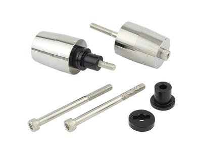 POSH 031689-00-10 Motorcycle Supplies, Ultra Heavy Bar End Inner Only, Kawasaki Genuine M6 Type Plating