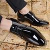 Wenzhou Men's Autumn Leather Shoes - New Korean Trend, Large Size 48, Stylish Design