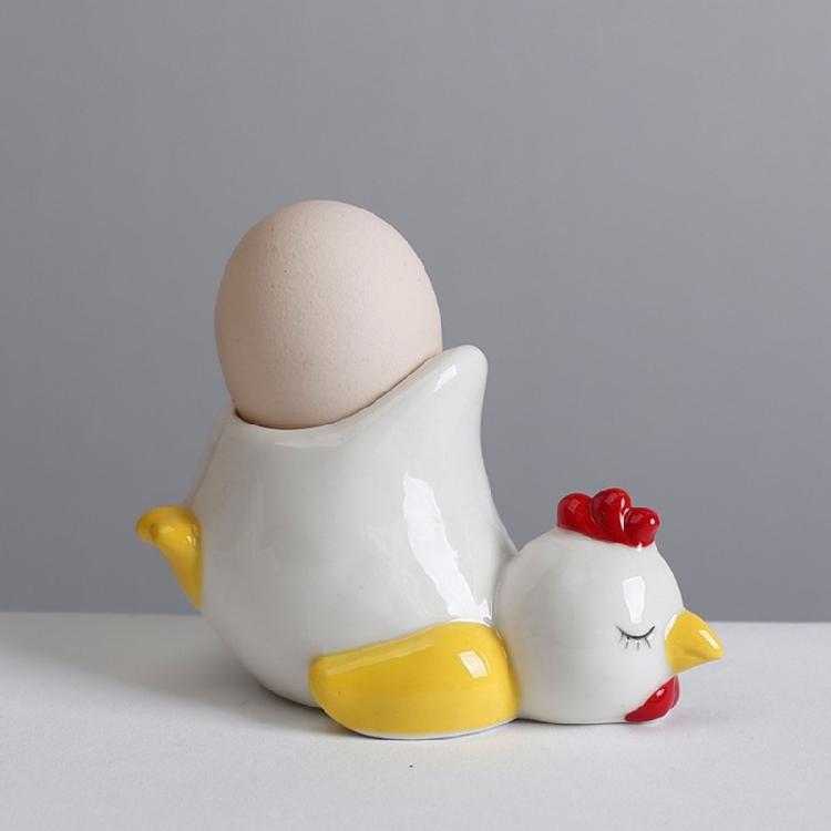 Chicken or Duck Porcelain Eggs Holders Durable And Easy To Clean Eggs Stand Ideal For Home Cooks And Food Enthusiasts