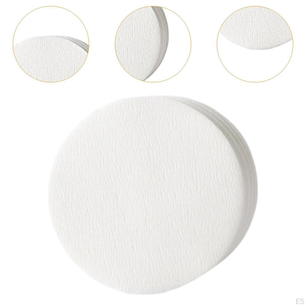 100 kusů kávových filtračních papírů, kulaté mikrofiltry na čaj a