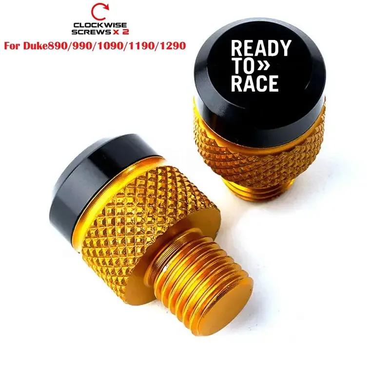 2pcs Motorcycle Mirror Hole Plug For KTM Ready To Race Duke 390 690 790 890 1190 Rc 1290 Adventure Screw Bolts Cover