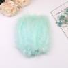 50Pcs Cross-Border Turkey Hairy Tail Plush Feather Colored Feather Dream Catcher Feather Light Bobo Ball Feather