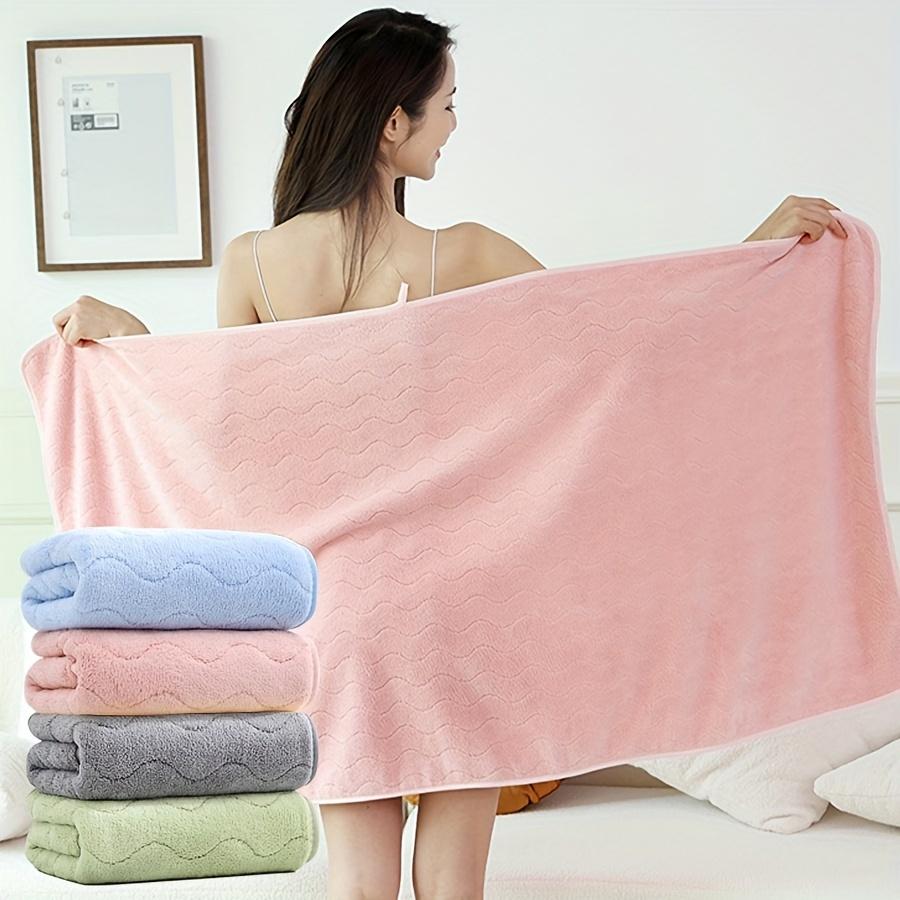 Bath Towel Soft and Absorbent Bath Towel for Home, Bathroom, Hotel, Tourism, Spa, Hot Spring, Sports,Skin Comfortable Home Towel