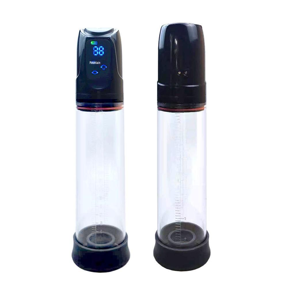 Men's Automatic LCD Vacuum Suction Stretching Masturbator Toy
