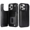 Flip PU Leather Phone Case for IPhone 13 12 Mini 17 Air 16E 16 15 Plus 14 11 Pro Max Wallet  with Card Holder Shockproof Cover
