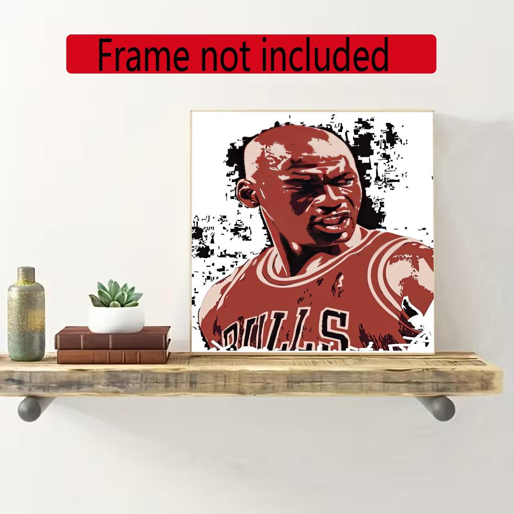 Jordan 5D Diy Diamond Painting Round Diamond Mosaic Suitable For Beginners Diamond Painting Rhinestones Gift Frameless