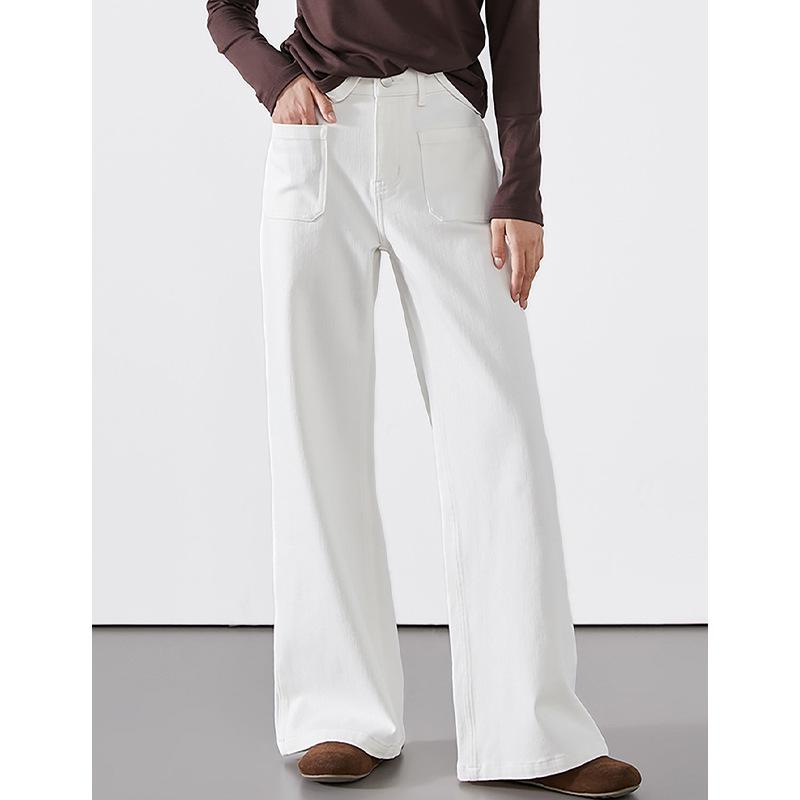 

Rongtai D-Brand Women s Micro-Flare Stretch Jeans, Straight Leg, Autumn 2025 Design L/28