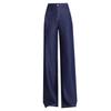 2026 Women's Fashionable Denim Wide-Leg Casual Pants