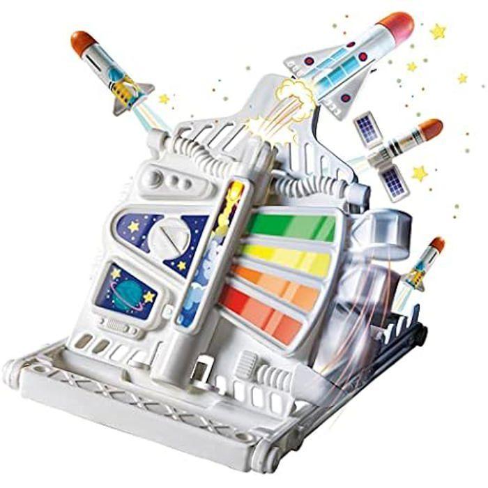 Jeu scientifique - CLEMENTONI - Science Lab-Apprentis astronautes - Fusée personnalisable - Dès 5 ans