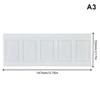 1Pcs Role Play Doll House Accessories Dollhouse Square Wall Skirt Wall Panel For Micro Landscape Window Display
