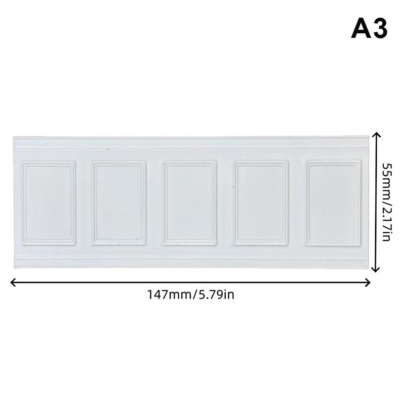 1Pcs Role Play Doll House Accessories Dollhouse Square Wall Skirt Wall Panel For Micro Landscape Window Display