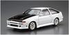 Aoshima Bunka Kyozaisha The Tuned Car Series Toyota Car Boutique Club AE86 Trueno 1985 Plastic Model 1/24 No.45