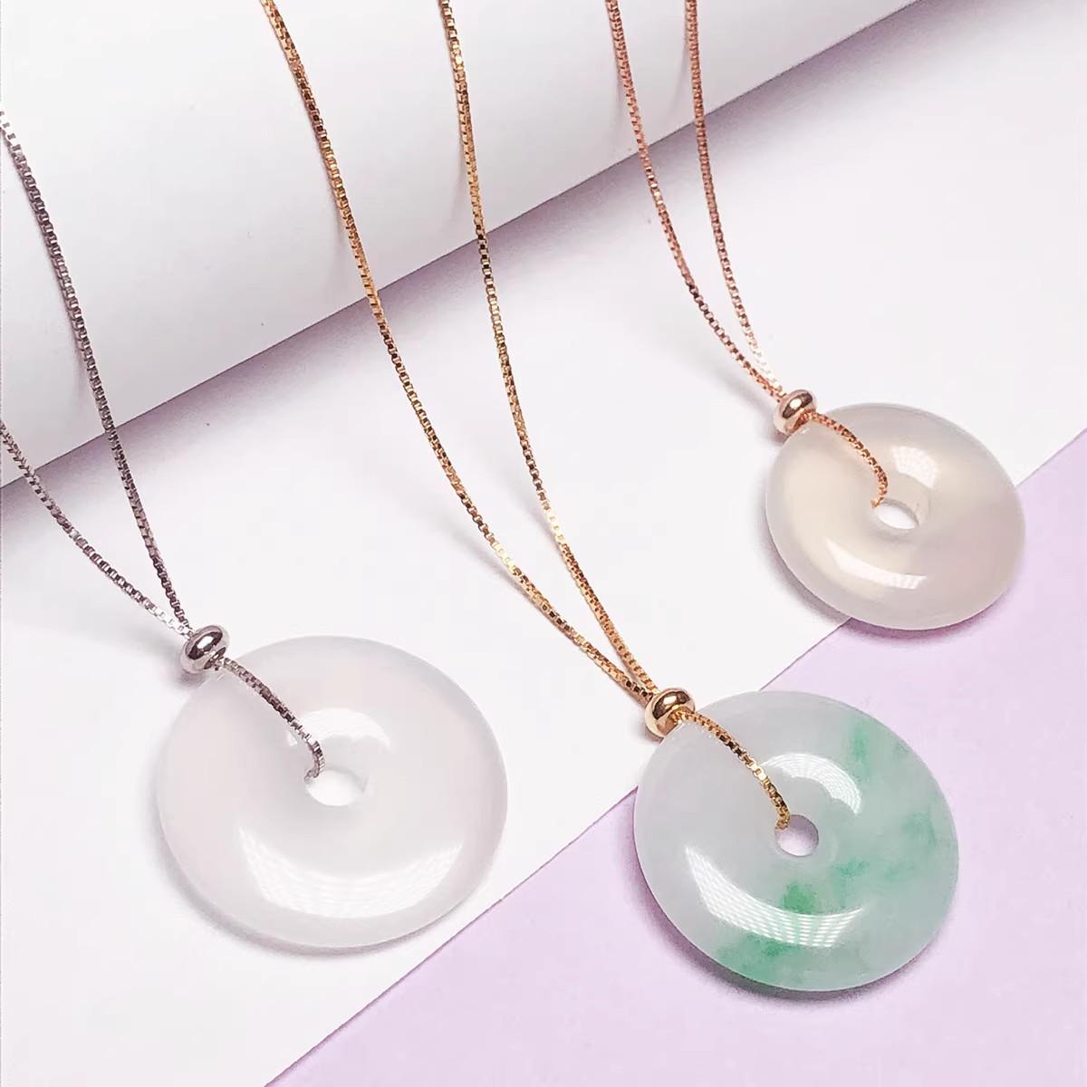 

Булавка-пряжка мира из стерлингового серебра 925 пробы, универсальное ожерелье, регулируемая цепочка-бусы с покрытием из 18-каратного золота Silver with 1 Bead