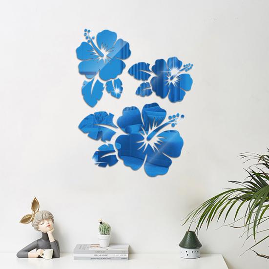 Bedroom Stickers Floral Decals Removable DIY Decoration