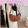 Stylish Pu Crescent Bag For Women With Chic Design And Versatile Color Options