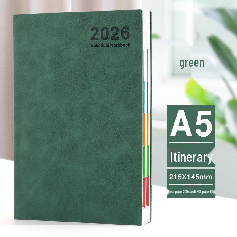 Планер-ежедневник A5  Год Лошади  - Эффективный график самодисциплины и плотный дневник-блокнот