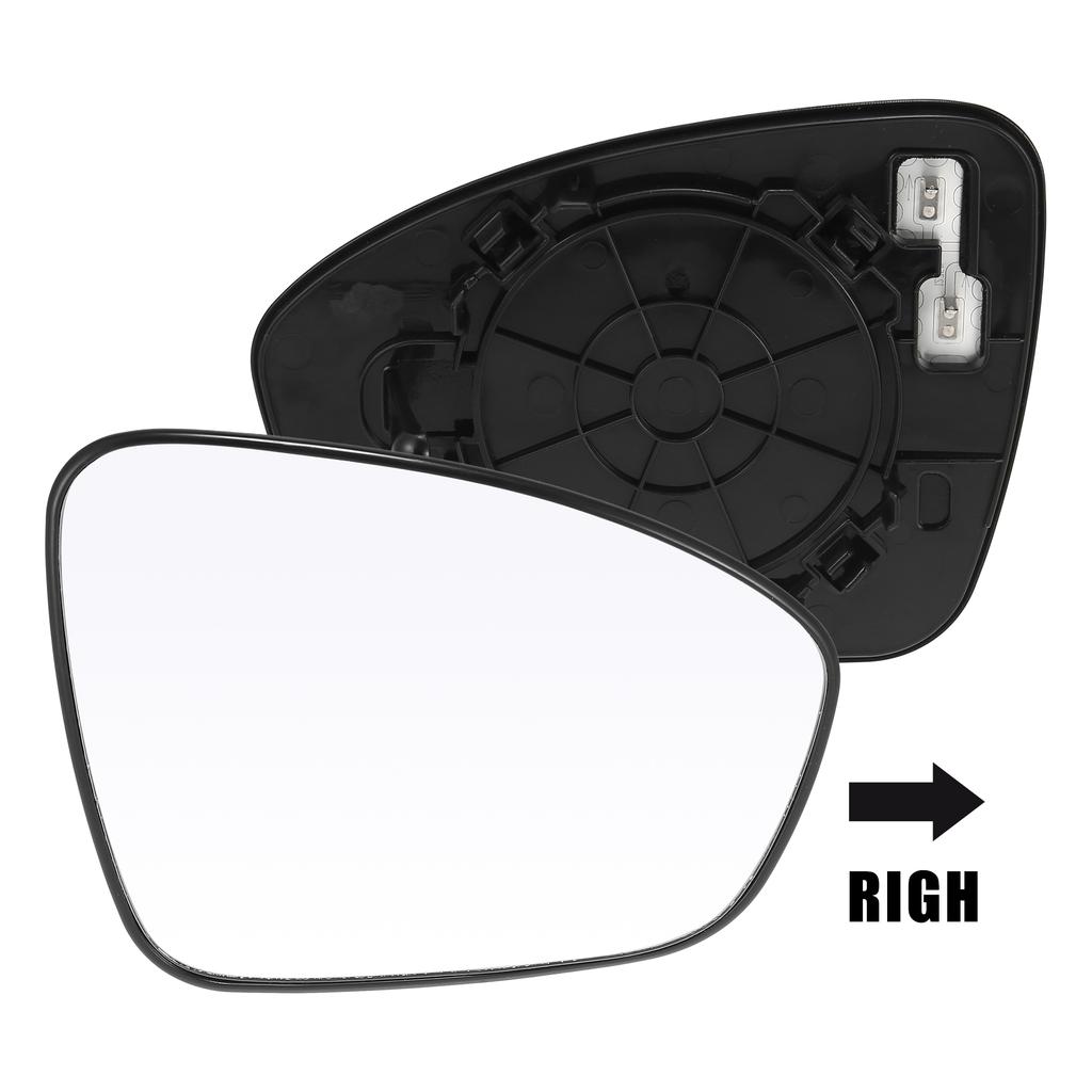 X Autohaux Left Right Side Car Rearview Mirror Glass for Nissan Sentra 20-21 Heated Mirror Glass Replacement with Backing Plate