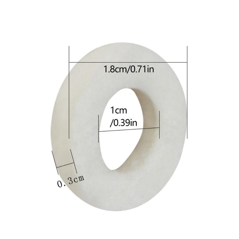 Durable Felt Pads Non Slip Trumpet Pads Upgrades for Brass Instruments Enhances Key Sensitivity & Reduces Playing Noise