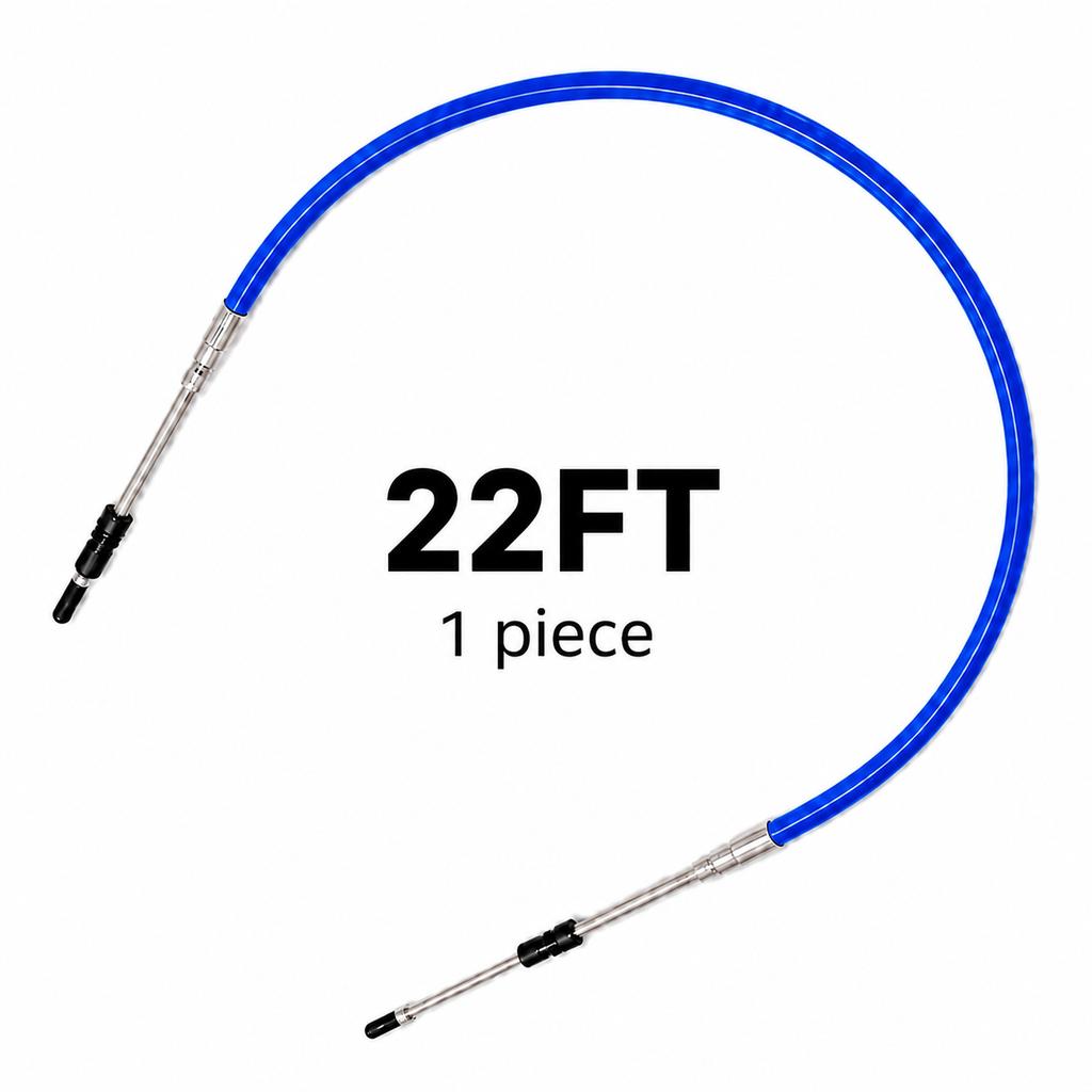 Marine Outboard Throttle Shift Cable, Boat Motor Remote Control Cable, Engine Gear Operation Lever Pull Wire Replacement