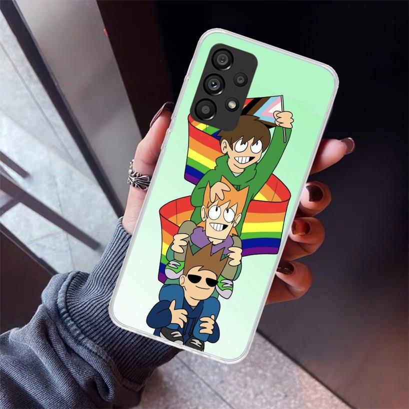 Anime Cartoon Eddsworld Phone Case For Samsung Galaxy A17 A16 A15 A14 A13 A57 A56 A55 A54 A53 A37 A36 A35 A34 A33 A26 A25 A24 A2