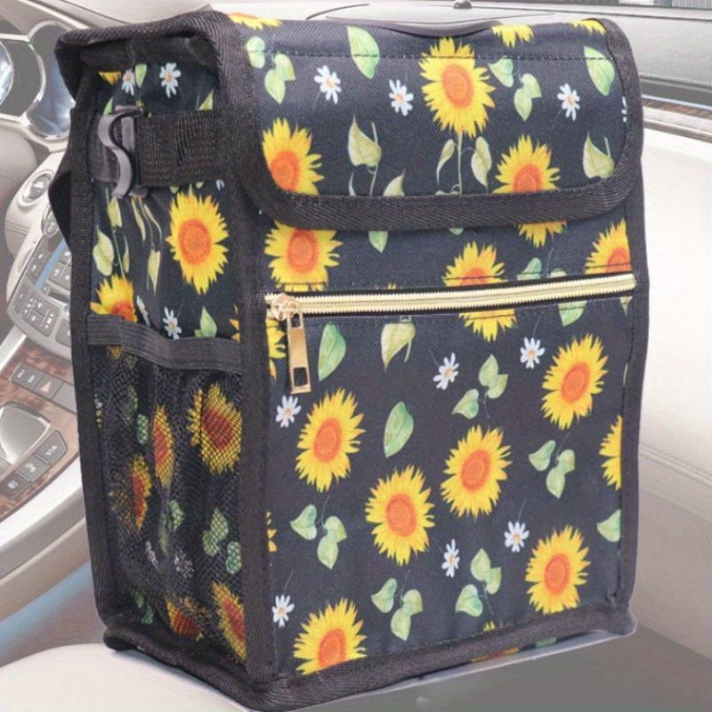 Foldable Waterproof Car Trash Can, Multifunctional Large Capacity Storage Box, Car Interior Supplies