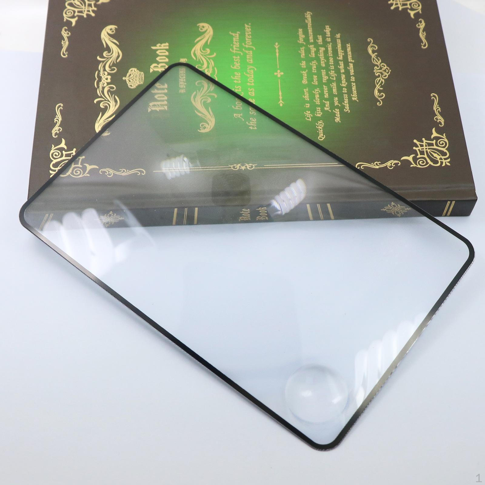 

Лупа для читання сторінок, аркушів, допомога для читання, 3x 5x компактна легка лінза, закладка плоска