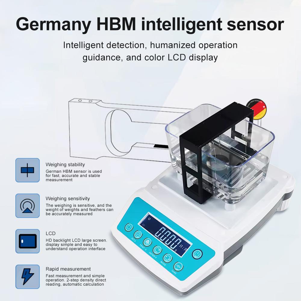 Gold purity tester for jewelry industry, banks, pawnshops, gold industry 110-220V 300g 0.01g