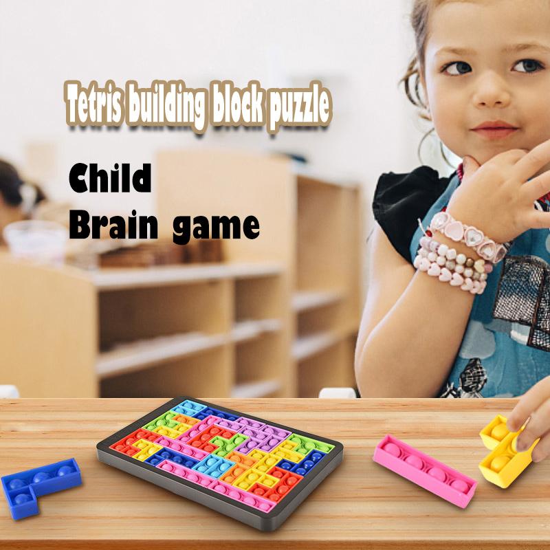 Tetris Blocks Puzzle Game Educational Stressrelieving Last Mouse Gift Lost