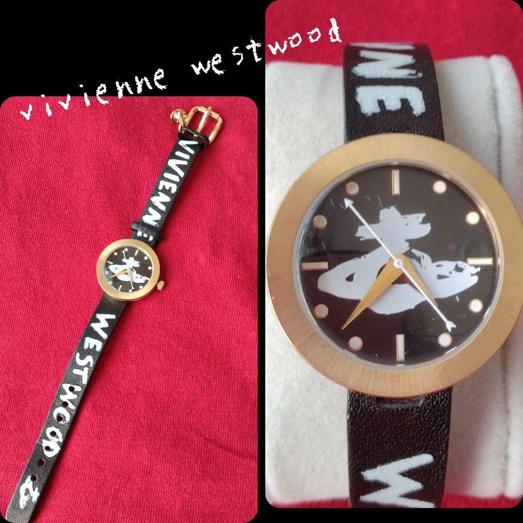 Used Beautiful item! Vivienne Westwood Ove Design Watch Gold